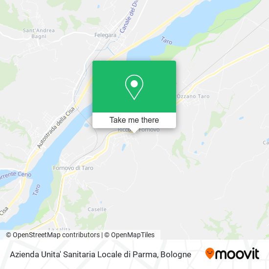 Azienda Unita' Sanitaria Locale di Parma map