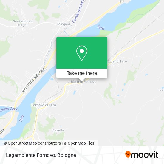 Legambiente Fornovo map
