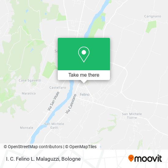 I. C. Felino L. Malaguzzi map