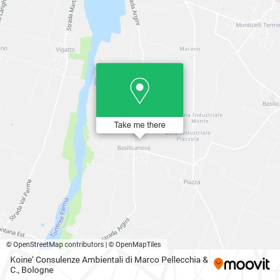 Koine' Consulenze Ambientali di Marco Pellecchia & C. map