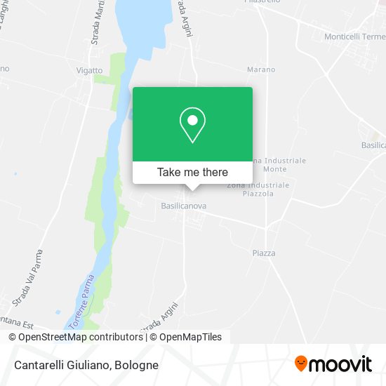Cantarelli Giuliano map