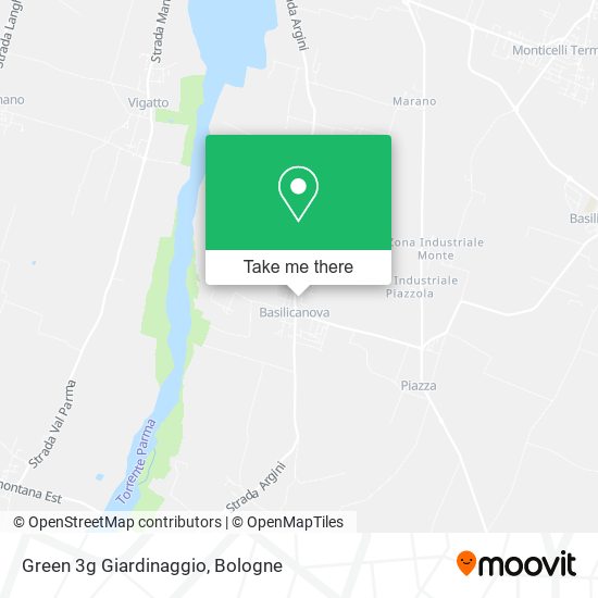 Green 3g Giardinaggio map