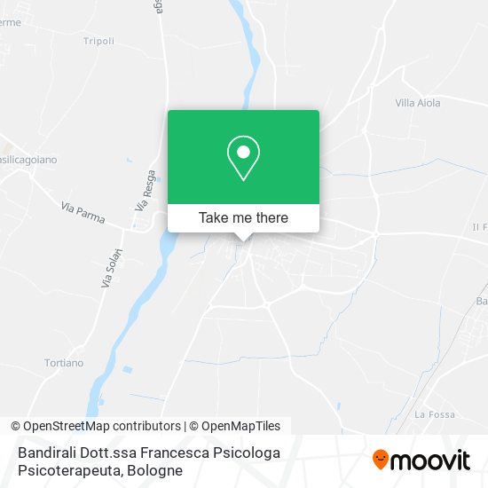 Bandirali Dott.ssa Francesca Psicologa Psicoterapeuta map
