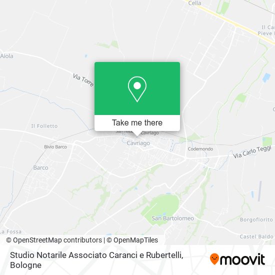 Studio Notarile Associato Caranci e Rubertelli map