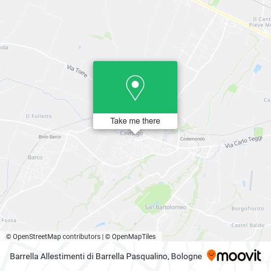 Barrella Allestimenti di Barrella Pasqualino map