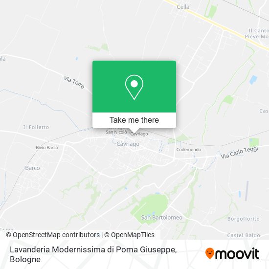 Lavanderia Modernissima di Poma Giuseppe map