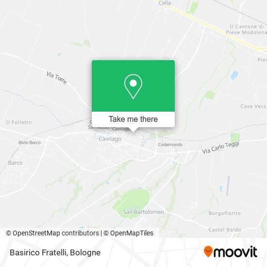 Basirico Fratelli map