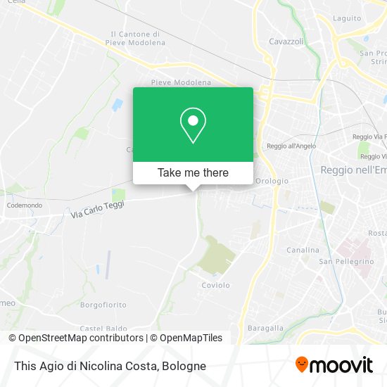 This Agio di Nicolina Costa map