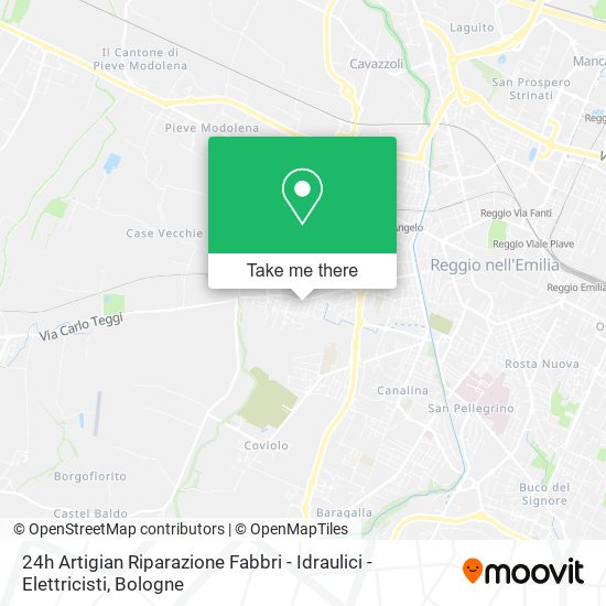 24h Artigian Riparazione Fabbri - Idraulici - Elettricisti map