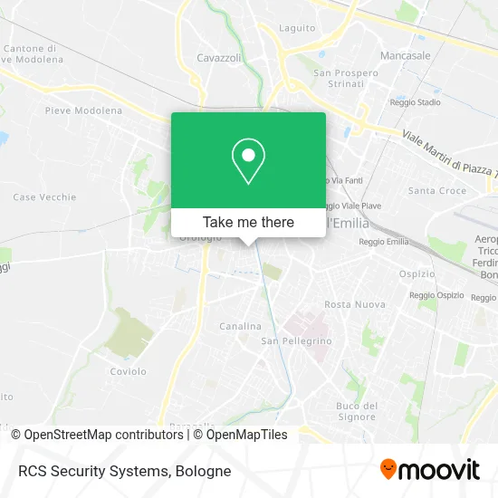 RCS Security Systems map