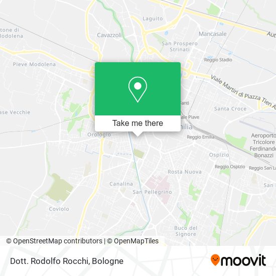 Dott. Rodolfo Rocchi map