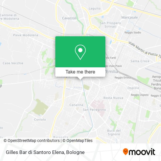 Gilles Bar di Santoro Elena map