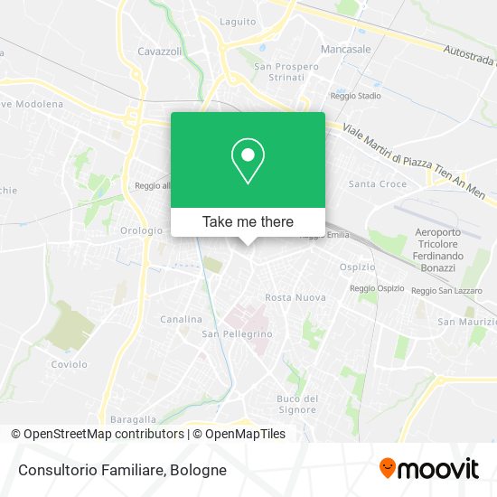 Consultorio Familiare map