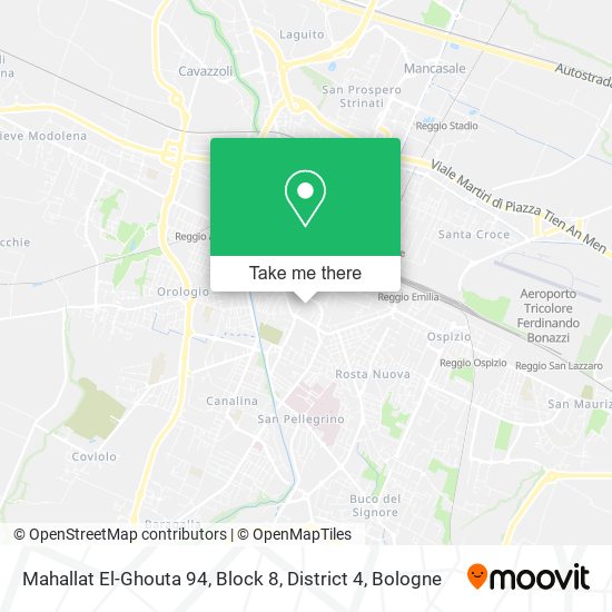 Mahallat El-Ghouta 94, Block 8, District 4 map