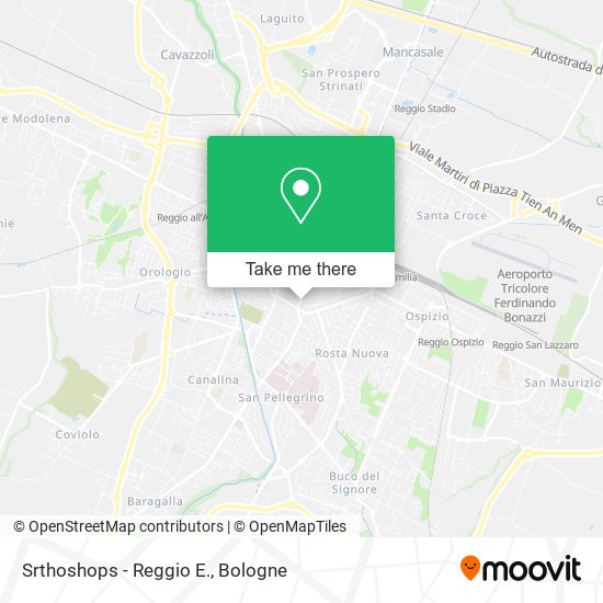 Srthoshops - Reggio E. map