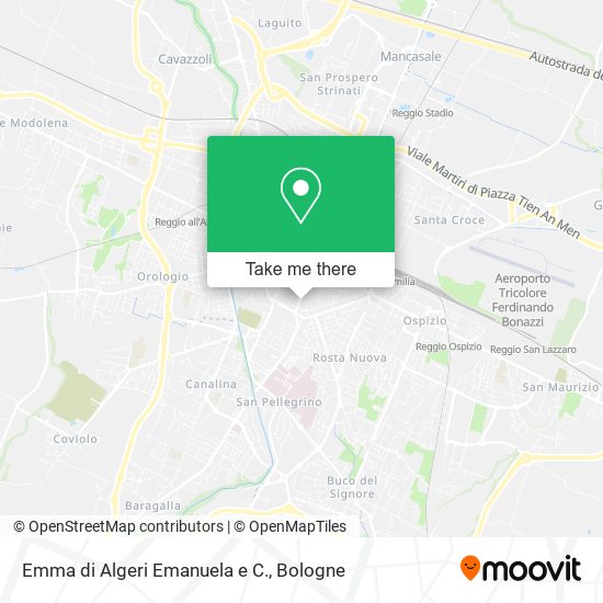 Emma di Algeri Emanuela e C. map