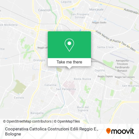 Cooperativa Cattolica Costruzioni Edili Reggio E. map