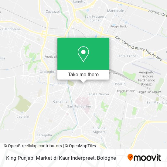 King Punjabi Market di Kaur Inderpreet map