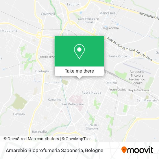 Amarebio Bioprofumeria Saponeria map