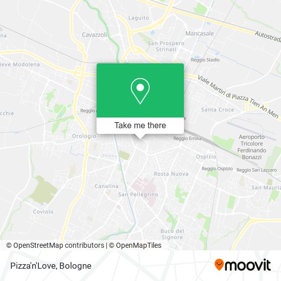 Pizza'n'Love map