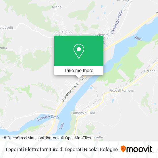 Leporati Elettroforniture di Leporati Nicola map