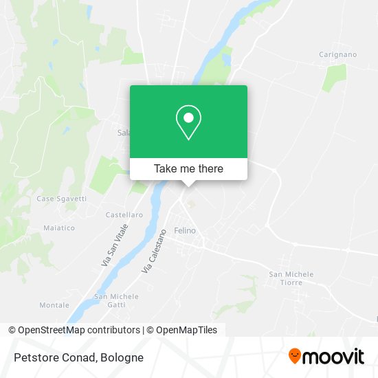 Petstore Conad map