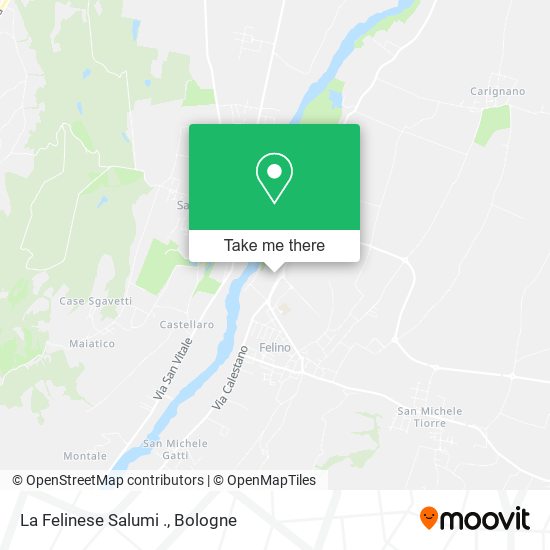 La Felinese Salumi . map