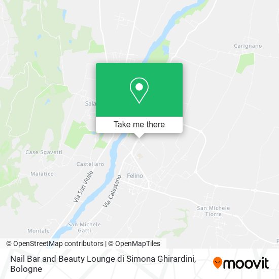 Nail Bar and Beauty Lounge di Simona Ghirardini map