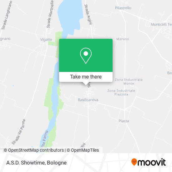 A.S.D. Showtime map