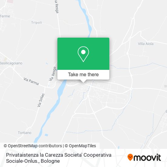 Privataistenza la Carezza Societa' Cooperativa Sociale-Onlus. map