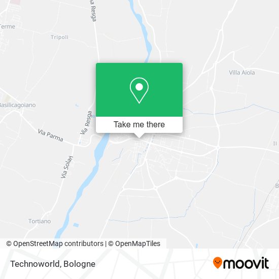 Technoworld map
