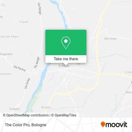 The Color Pro map