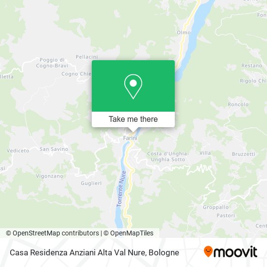 Casa Residenza Anziani Alta Val Nure map