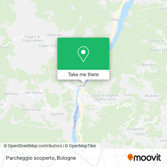 Parcheggio scoperto map