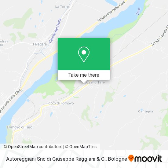 Autoreggiani Snc di Giuseppe Reggiani & C. map