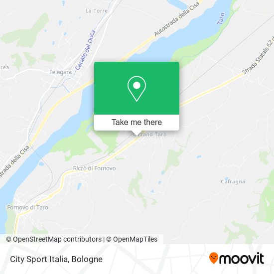 City Sport Italia map