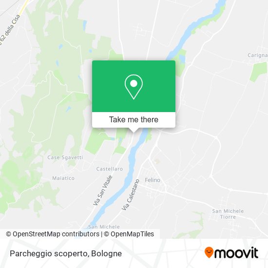 Parcheggio scoperto map