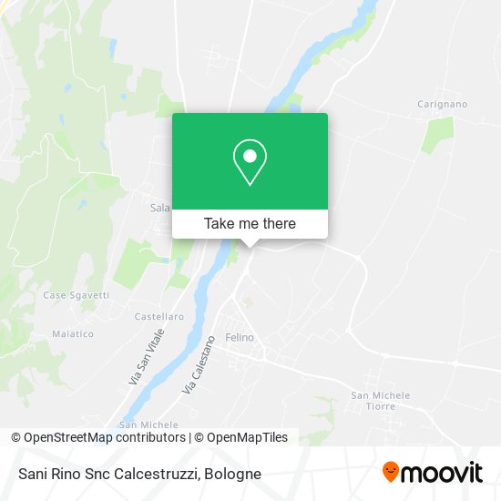 Sani Rino Snc Calcestruzzi map