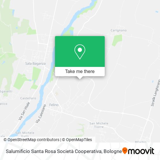 Salumificio Santa Rosa Società Cooperativa map
