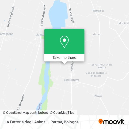 La Fattoria degli Animali - Parma map