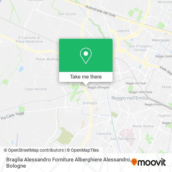 Braglia Alessandro Forniture Alberghiere Alessandro map