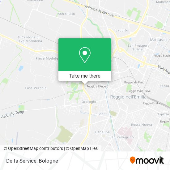 Delta Service map