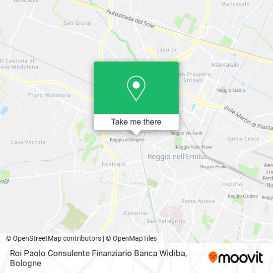 Roi Paolo Consulente Finanziario Banca Widiba map