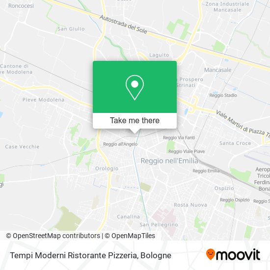 Tempi Moderni Ristorante Pizzeria map