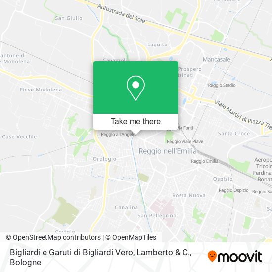 Bigliardi e Garuti di Bigliardi Vero, Lamberto & C. map