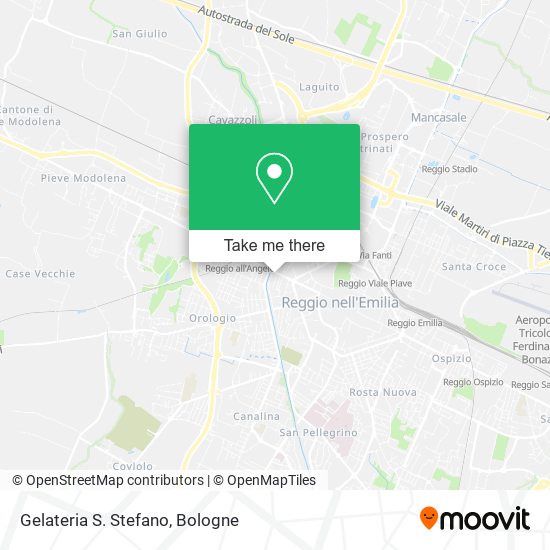 Gelateria S. Stefano map