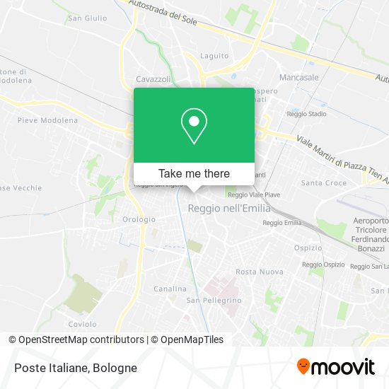 Poste Italiane map