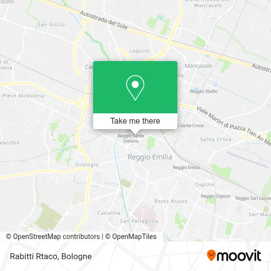 Rabitti Rtaco map