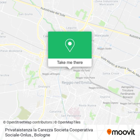 Privataistenza la Carezza Societa Cooperativa Sociale-Onlus. map