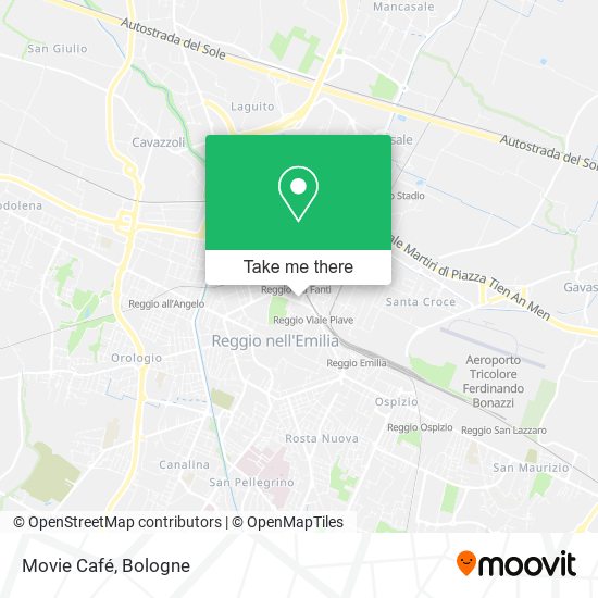 Movie Café map